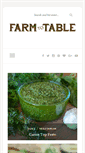 Mobile Screenshot of farmtotablela.com